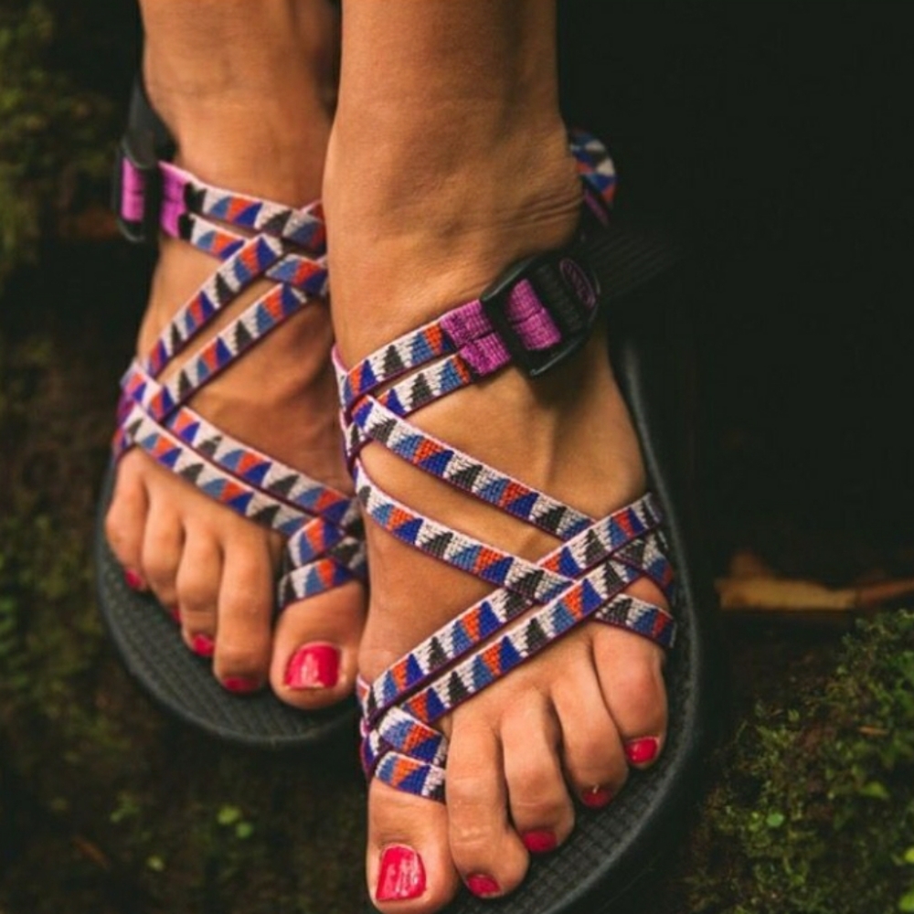 Chaco Multicolor Strappy Sandals
